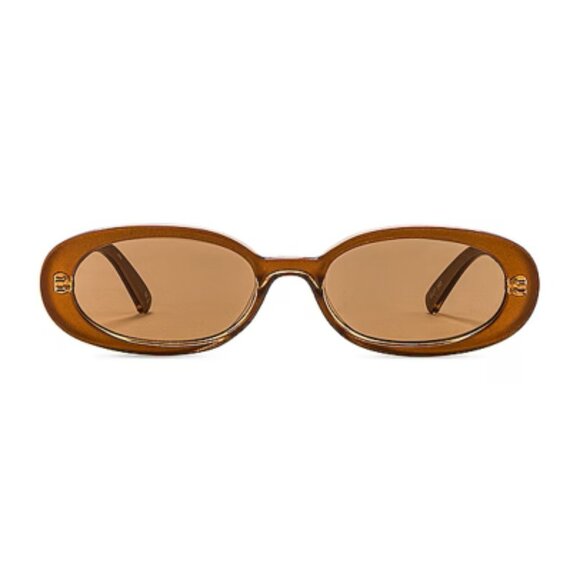Le Specs | Outta Love Sunglasses in Caramel main image 8